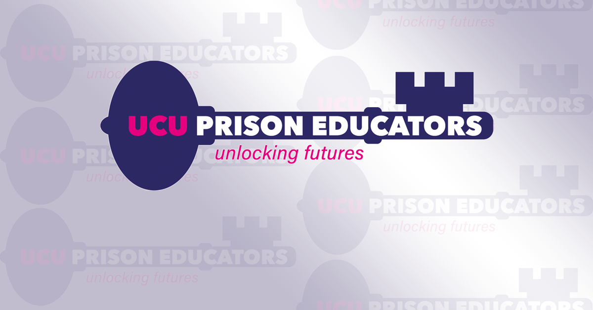 UCU prison educators - unlocking futures