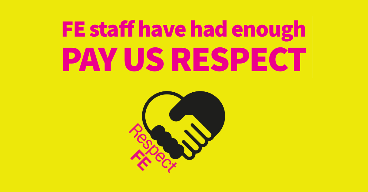 FE staff have had enough: pay us respect