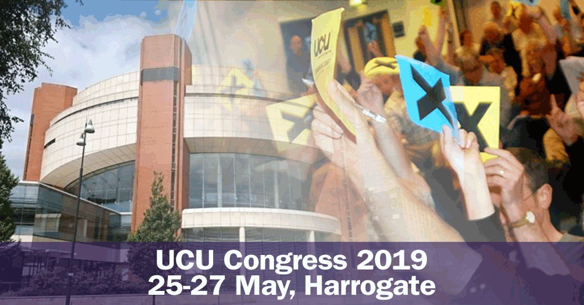 UCU Congress 2019