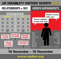 DHM 2021 - Relationship and sex. disability and hidden impairment : This link opens in a new window