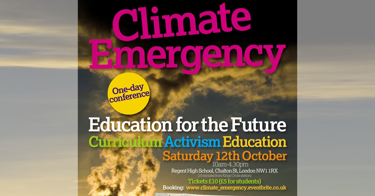 Climate emergency: education for the future - conference