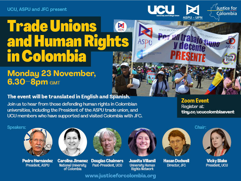 Trade Unions & Human Rights in Colombia