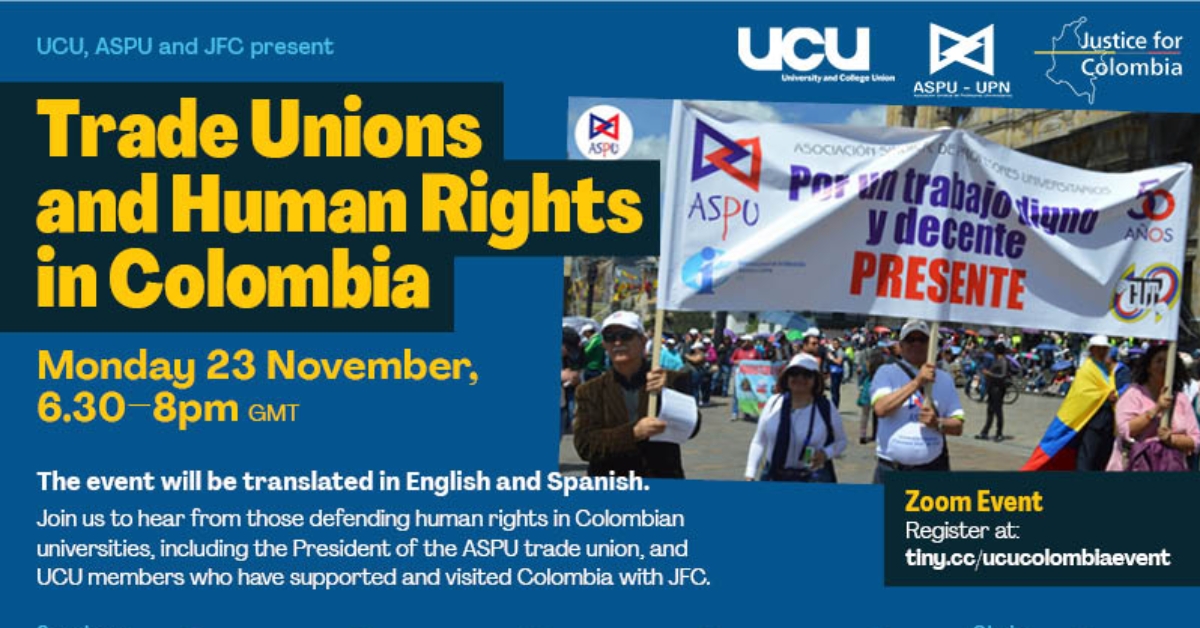 Trade unions & human rights in Colombia