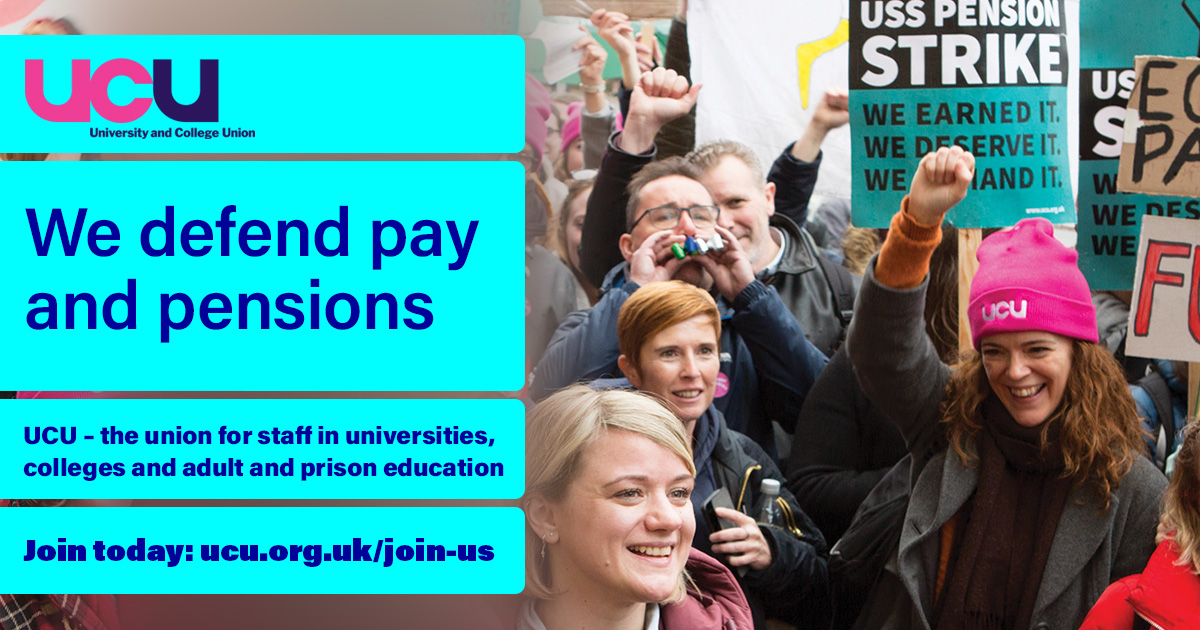 We defend pay and pensions - join us graphic