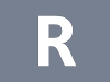Core rep courses Blue-grey box with letter R