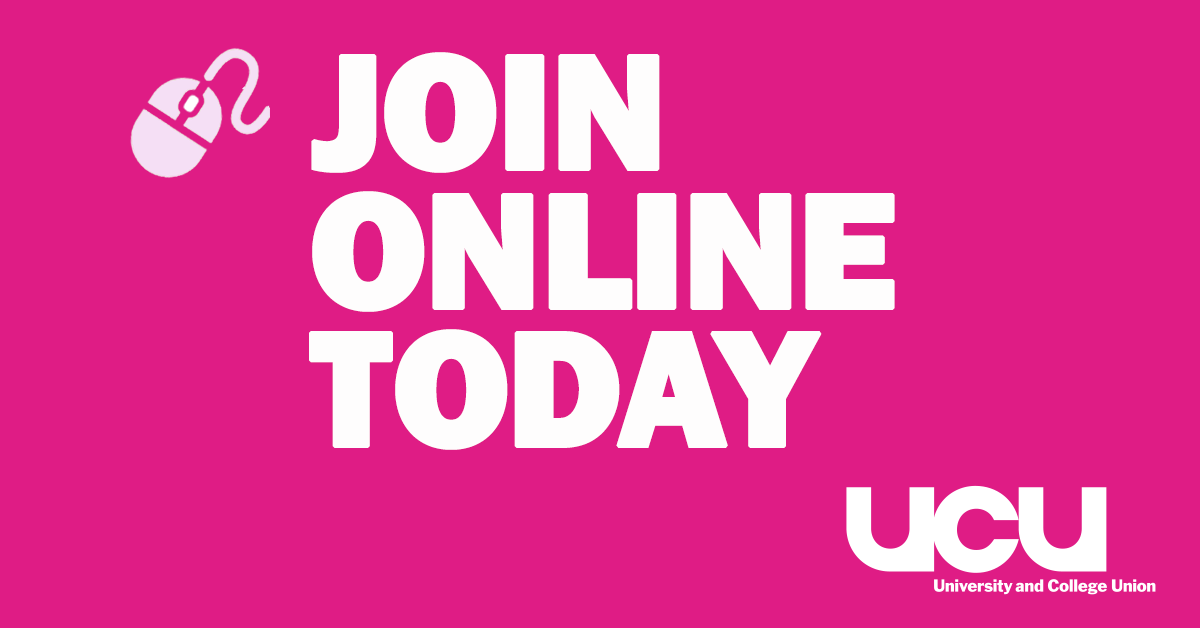 Join UCU today