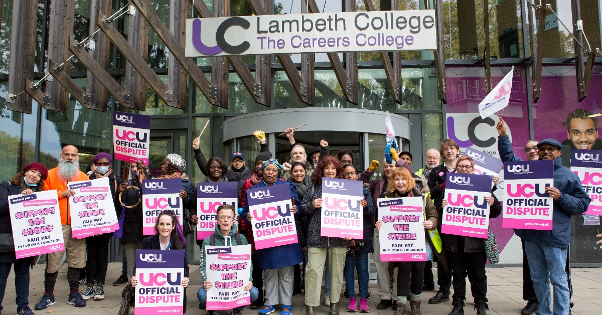 Lambeth College strike