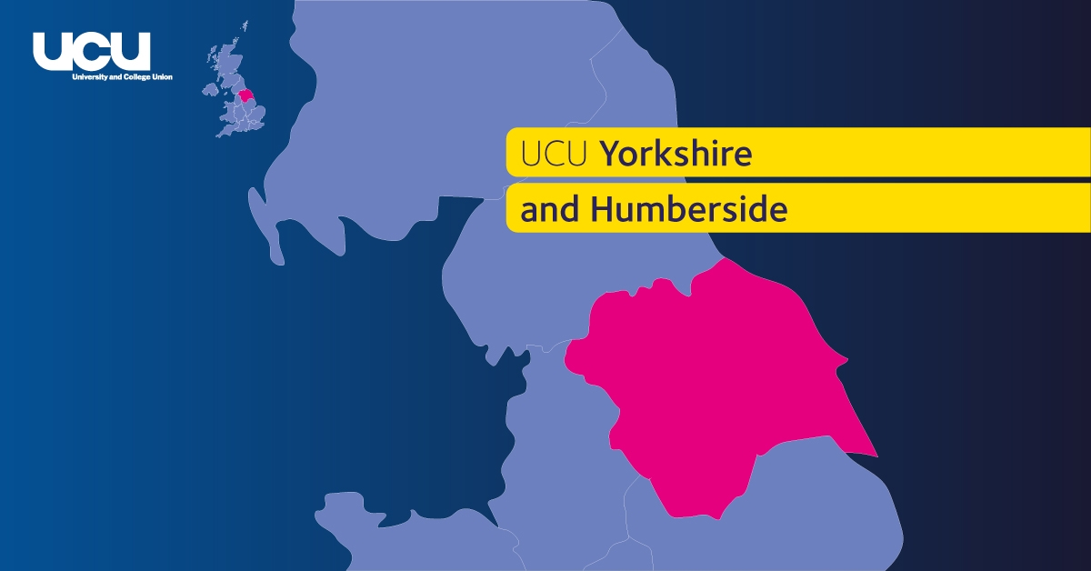Yorkshire & Humberside region highlight map