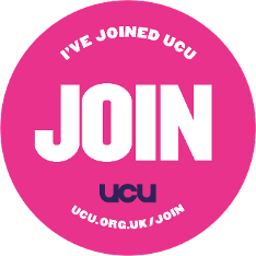 ucuRISING - I've joined UCU roundel