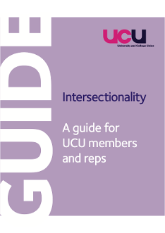 UCU Intersectionality guide cover