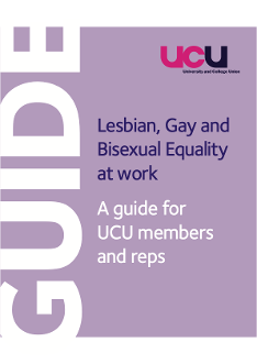 UCU LGB rights guide cover