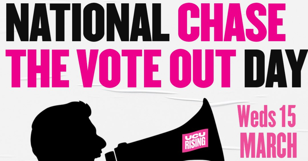 230310 ucurising national chase the vote out day