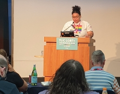 TUC LGBT+ conference 2023 -  Holly C