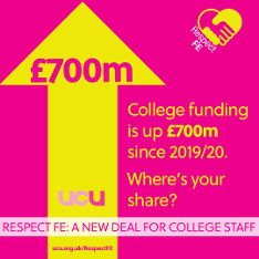 Respect FE college funding SM graphic