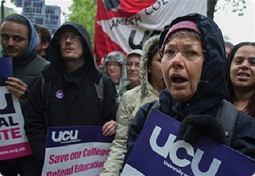 Lambeth College strikers, Jun 14