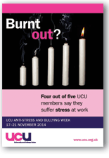 UCU anti-stress and bullying week