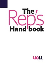 UCU reps handbook cover