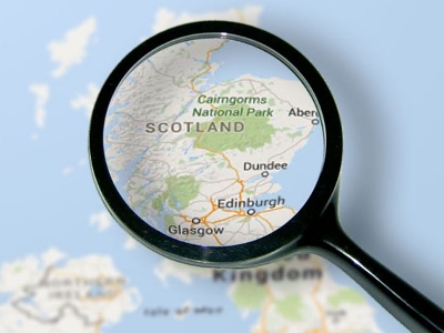 Scotland through a magnifying glass