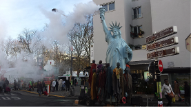 ‘Freedom to Pollute’ public awareness event in Montreuil