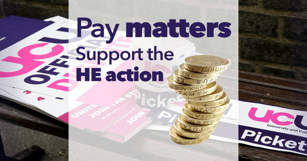 Pay matters - support the action