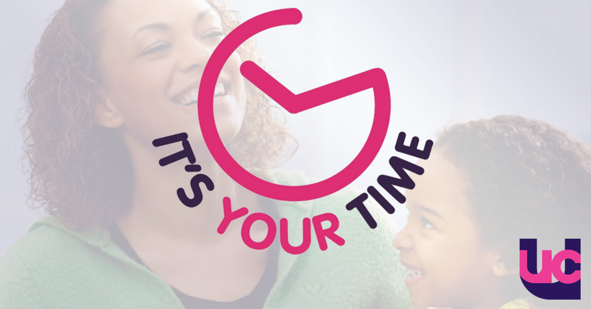 Logo for the 'It's Your Time' workload campaign