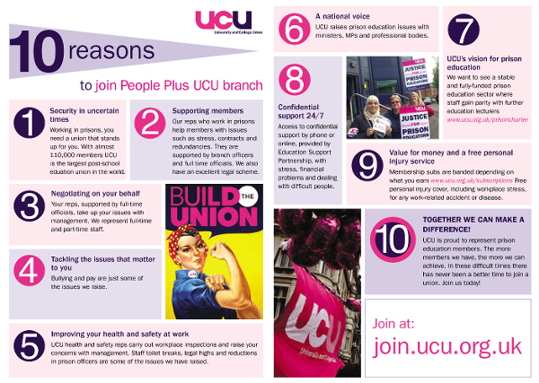 PeoplePlus 10 reasons to join UCU